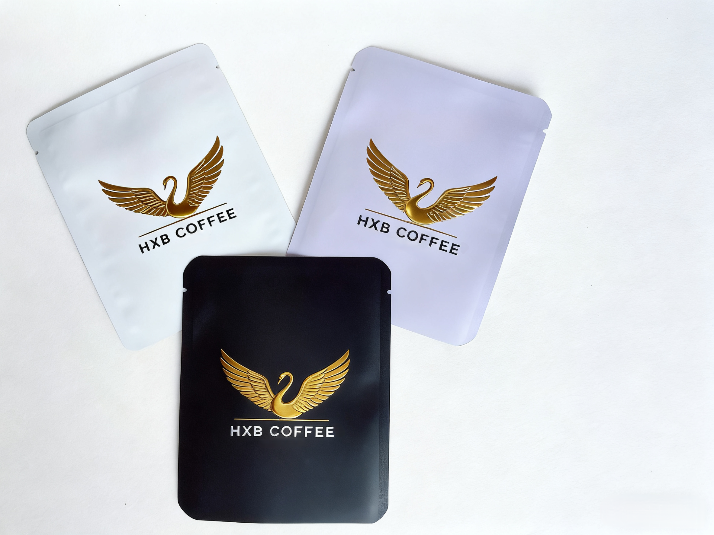 High Barrier Custom Foil Drip Coffee Bag Outer Bag Flat Bag 3 Side-sealed Pouch For Ground Coffee
