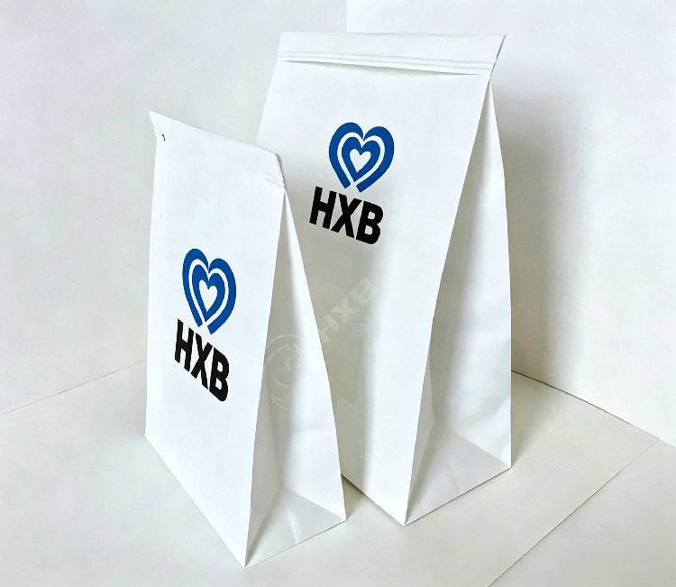paper bag with tin tie 